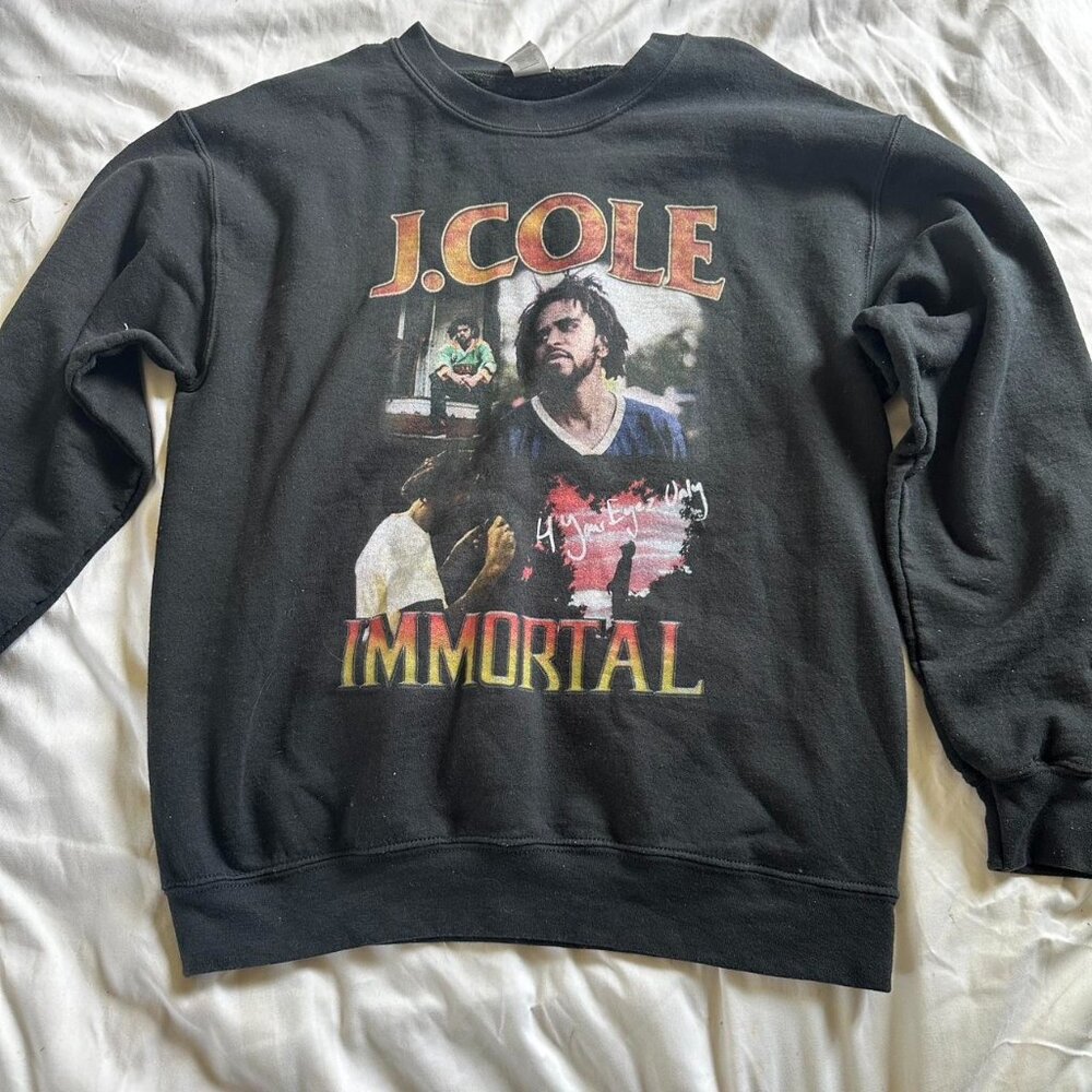 Black J Cole Crewneck Medium Mens